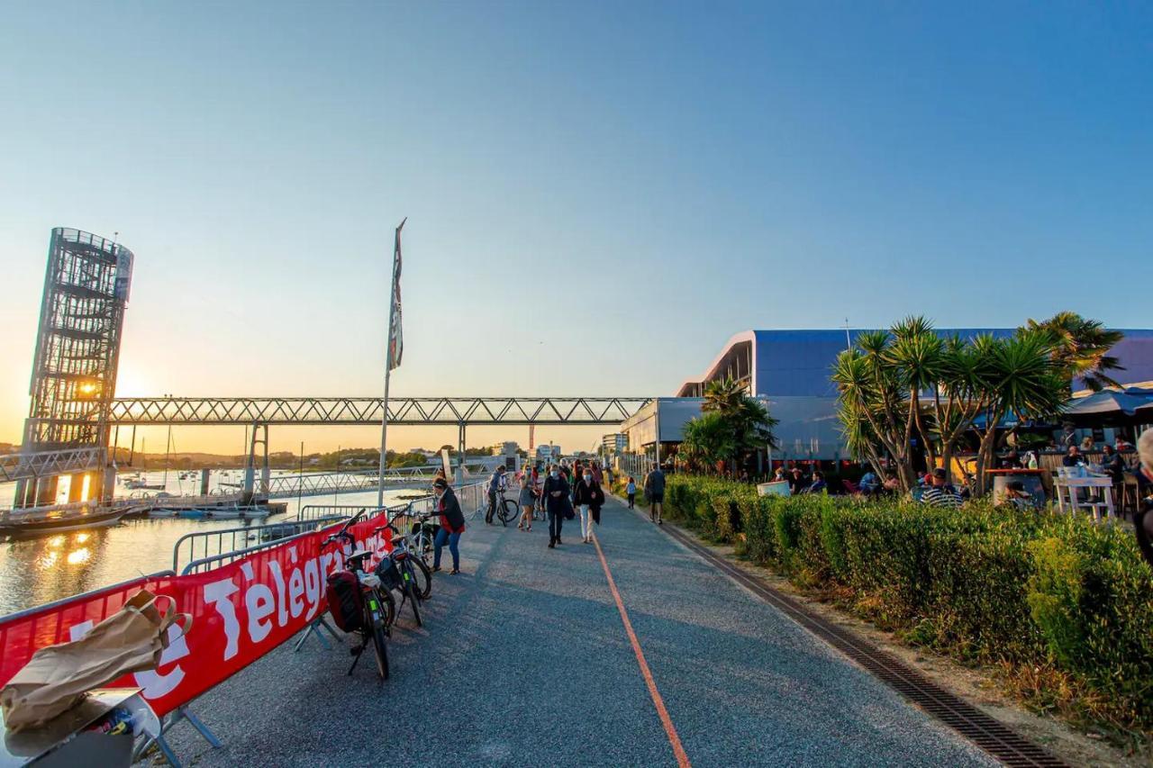 Centre Ville - Lumineux - Fibre Internet Haut Debit - Route Des Plages Lorient Kültér fotó